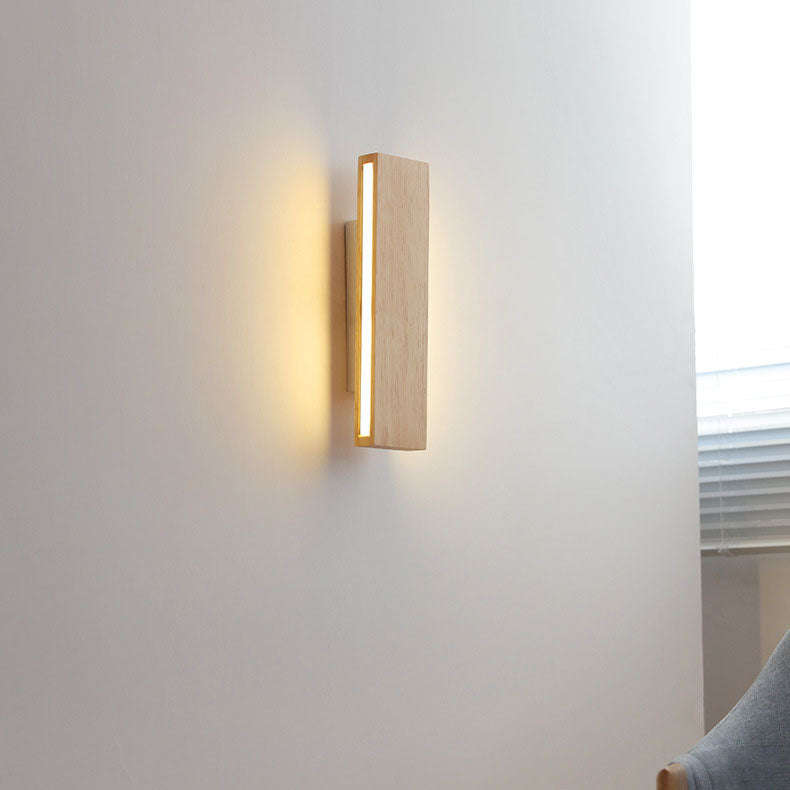 Japansk LED-Væglampe med Roterbart Design