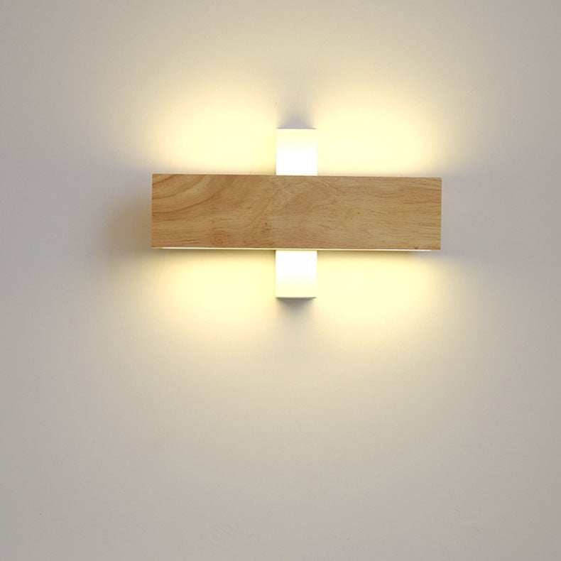 Japansk LED-Væglampe med Roterbart Design
