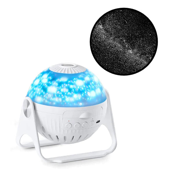 Galaxy Projektor med Stjerne- og Nebulaeffekter for Rolig og Stemningsfuld Belysning