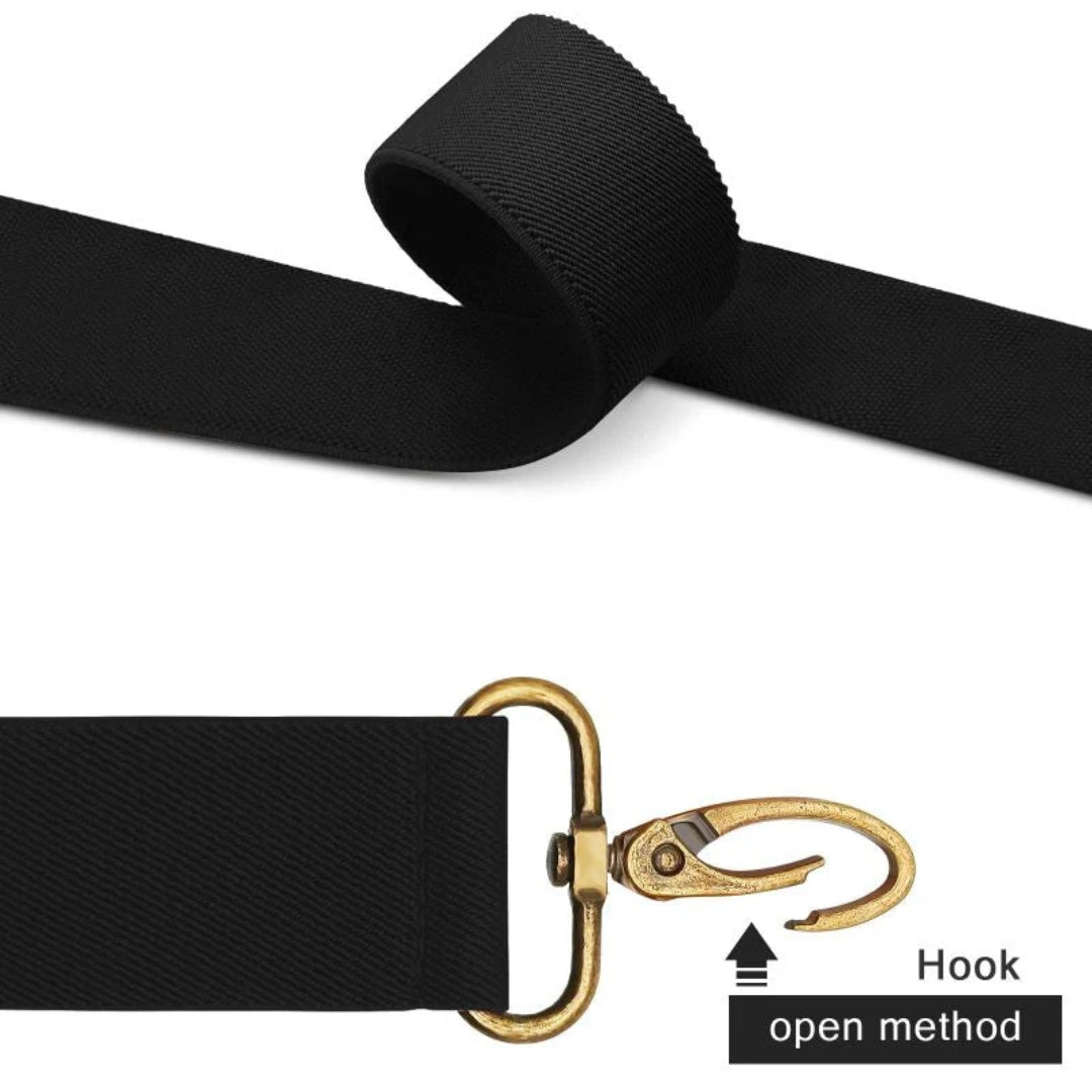 Justerbare X-Formede Seler med Metalklemmer