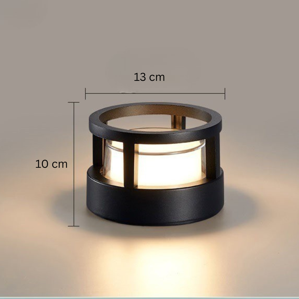 Moderne Udendørs LED Havelampe i Aluminium med Valgbart Design