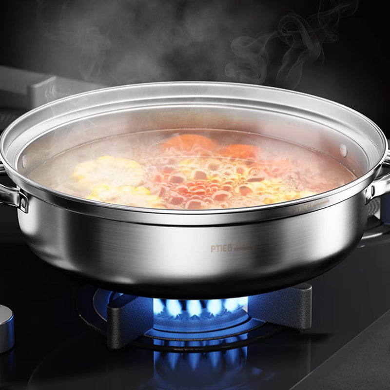 3-Lags Dampkoger I Rustfrit Stål Til Sund Og Effektiv Tilberedning Af Måltider