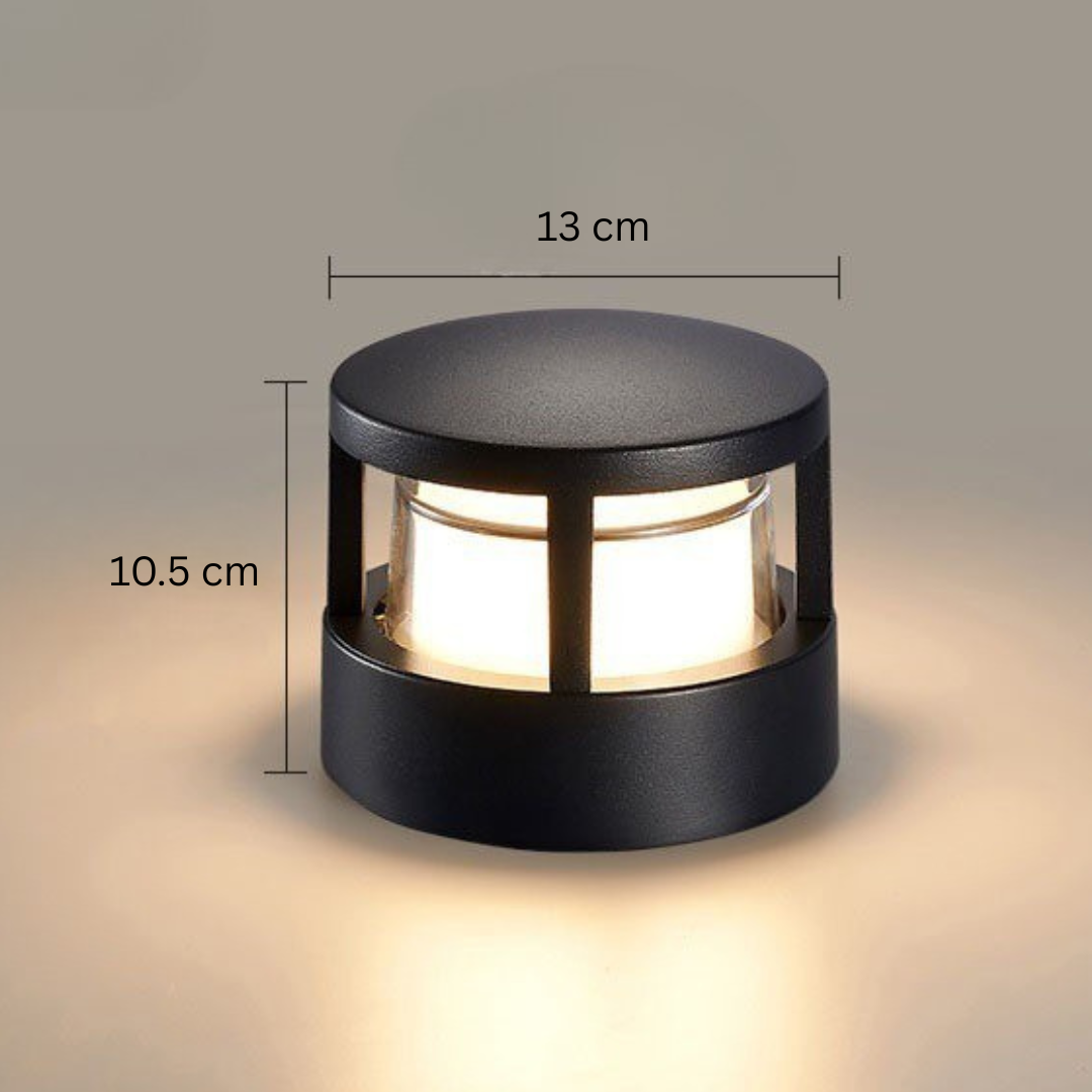 Moderne Udendørs LED Havelampe i Aluminium med Valgbart Design