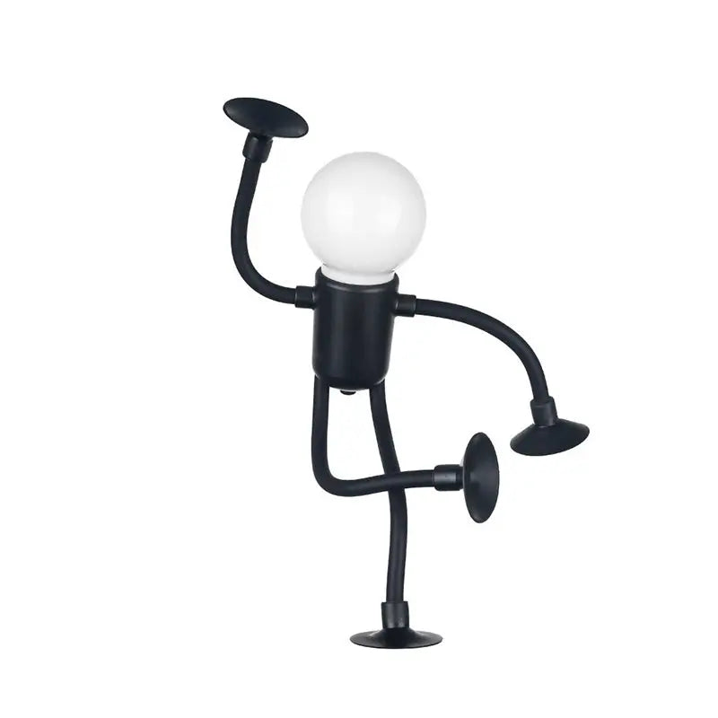 LED LysFigur med Fleksibel Placering og Blødt Varmt Lys