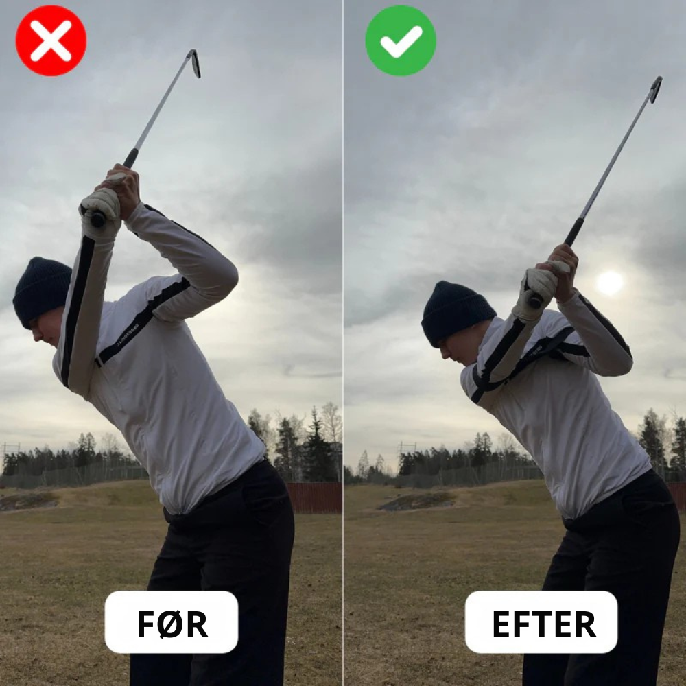 Elastisk Golfsving-Træningsbånd til Bedre Armkontrol
