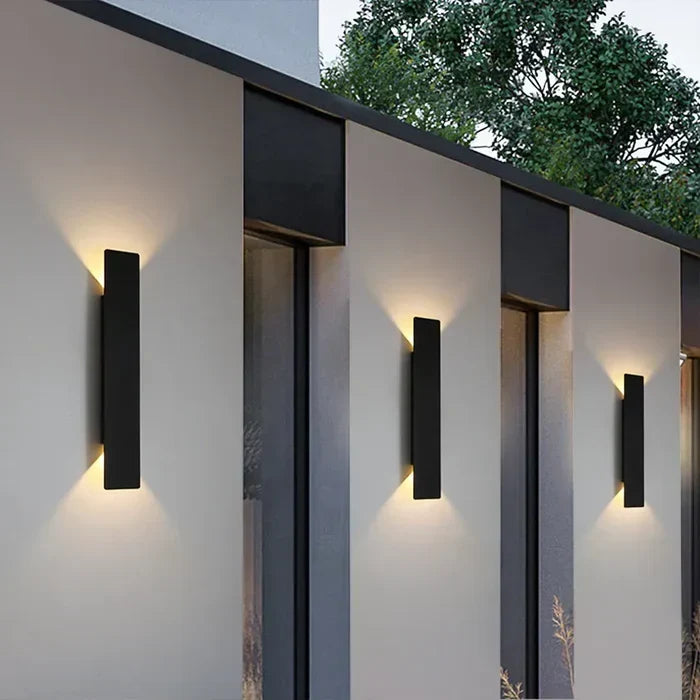 Moderne Udendørs LED-Væglampe i Aluminium – IP65