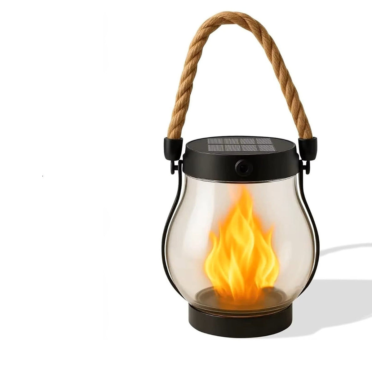 Udendørslampe med Flammeeffekt og Automatisk Drift