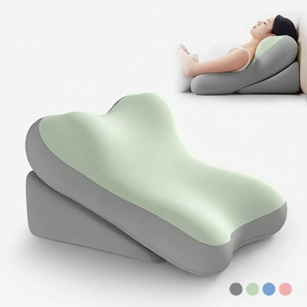 Justerbar Wedge‑Pude med Ergonomisk Støtte til Afslappet Sengekomfort