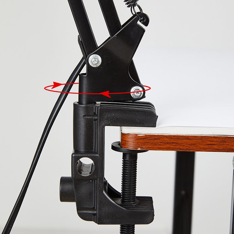 Jern‑Abs Bordlampe med Minimalistisk Form og Stabil Indendørs Placering