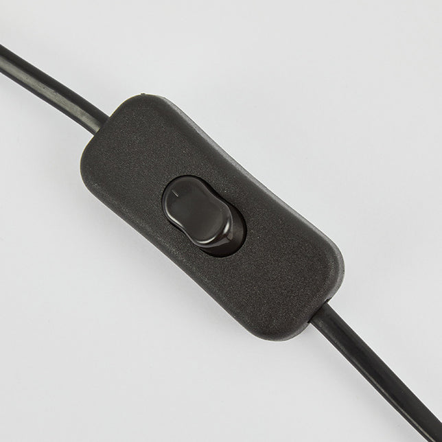 Jern‑Abs Bordlampe med Minimalistisk Form og Stabil Indendørs Placering