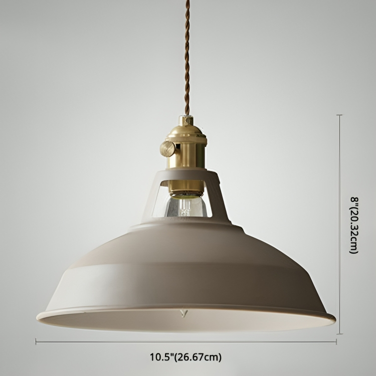 Industriel Loftlampe Retro Metal Restaurantbelysning