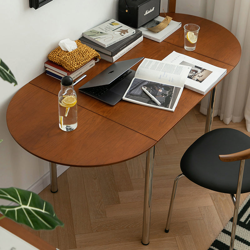 Foldbart spisebord i massivt træ eller melamin – 120 eller 150 cm