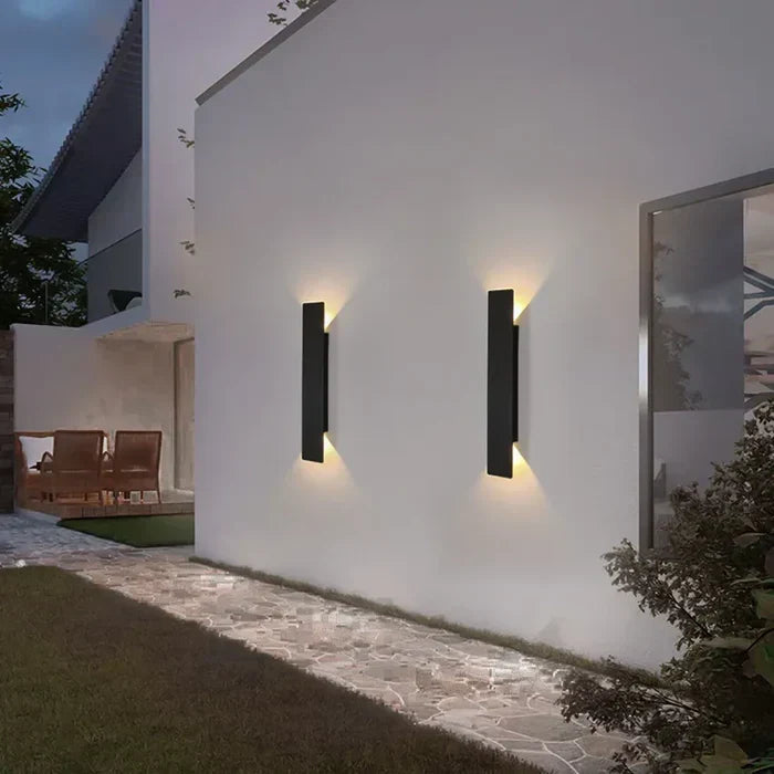 Moderne Udendørs LED-Væglampe i Aluminium – IP65