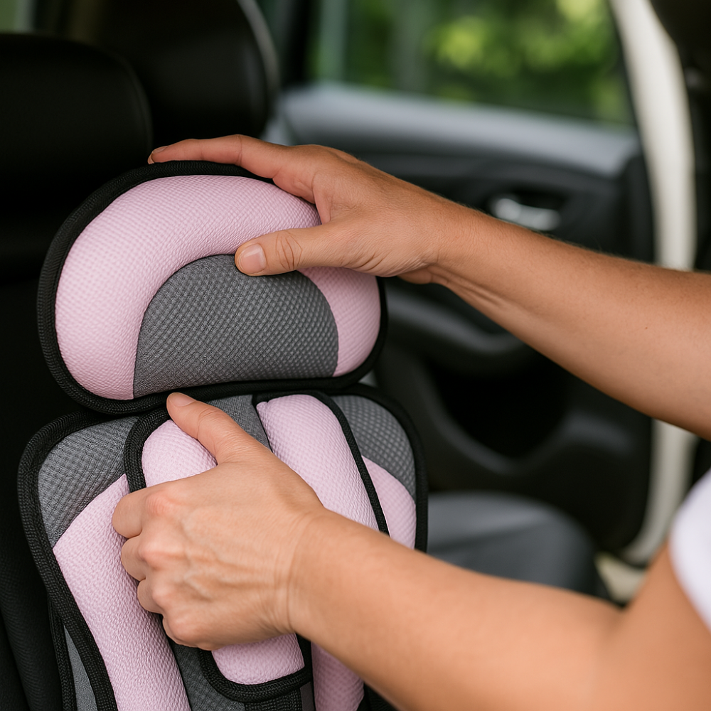 Justerbart Autostol Med Isofix Og Åndbart Mesh Til Sikker Komfort Fra Spædbarn Til 12 År