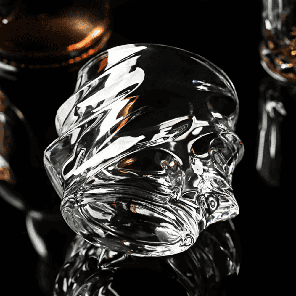 Krystal Whiskyglas Med Elegant Slibning Til Whisky, Bourbon Og Cognac