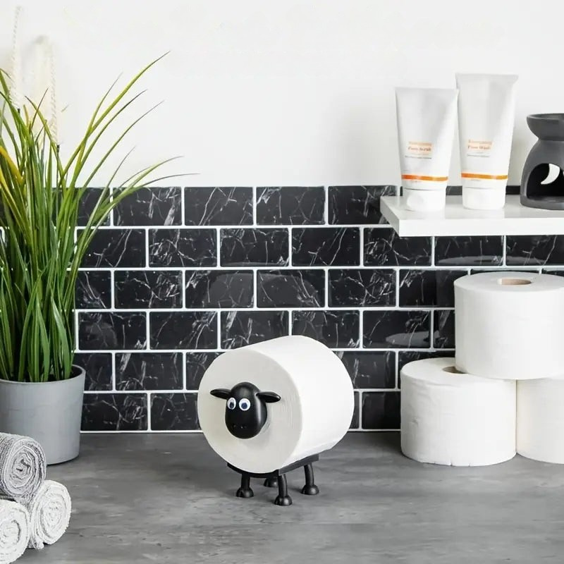 Fåreformet Toiletpapirholder til Dekorativ Opbevaring