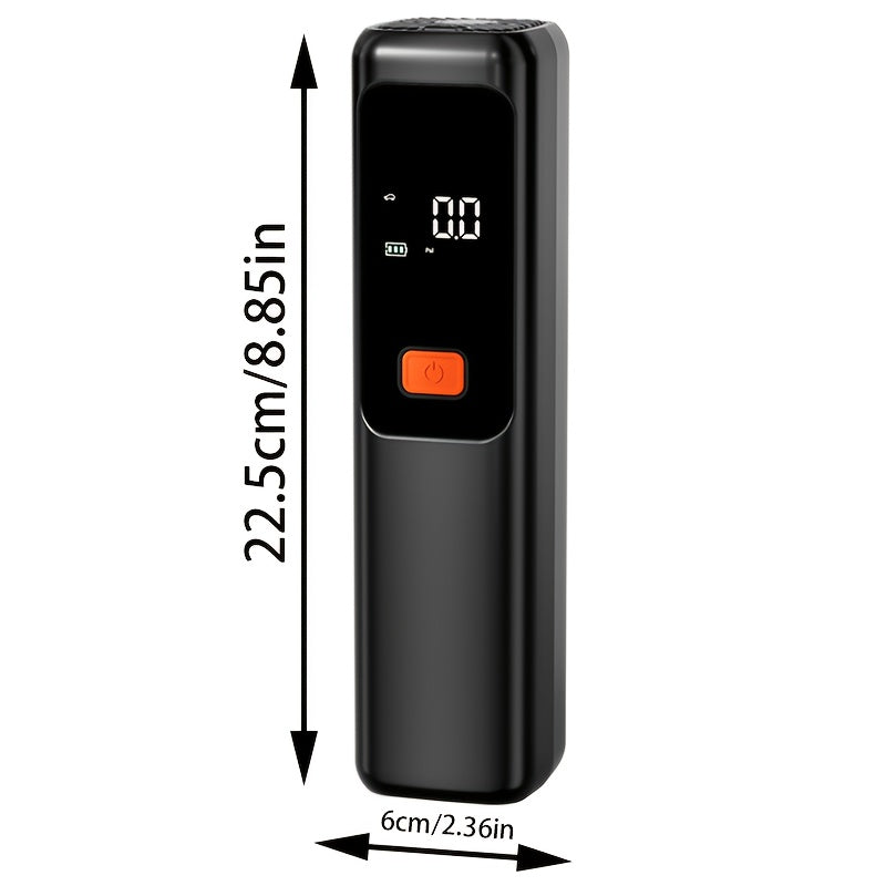 Mobil Luftkompressor med Automatisk Stop og Digital LCD‑Display