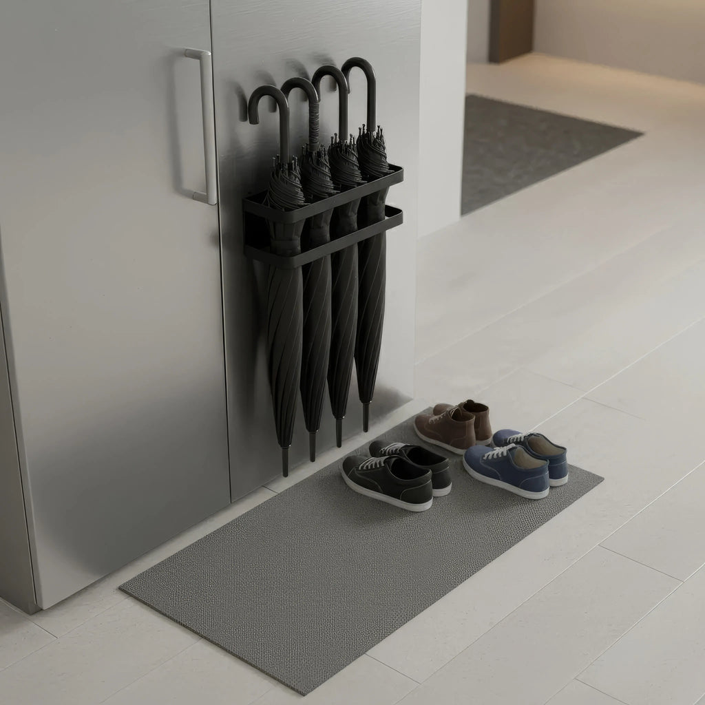 Paraplyholder Justerbar Med Drypbakke Og Minimalistisk Design Til Entré