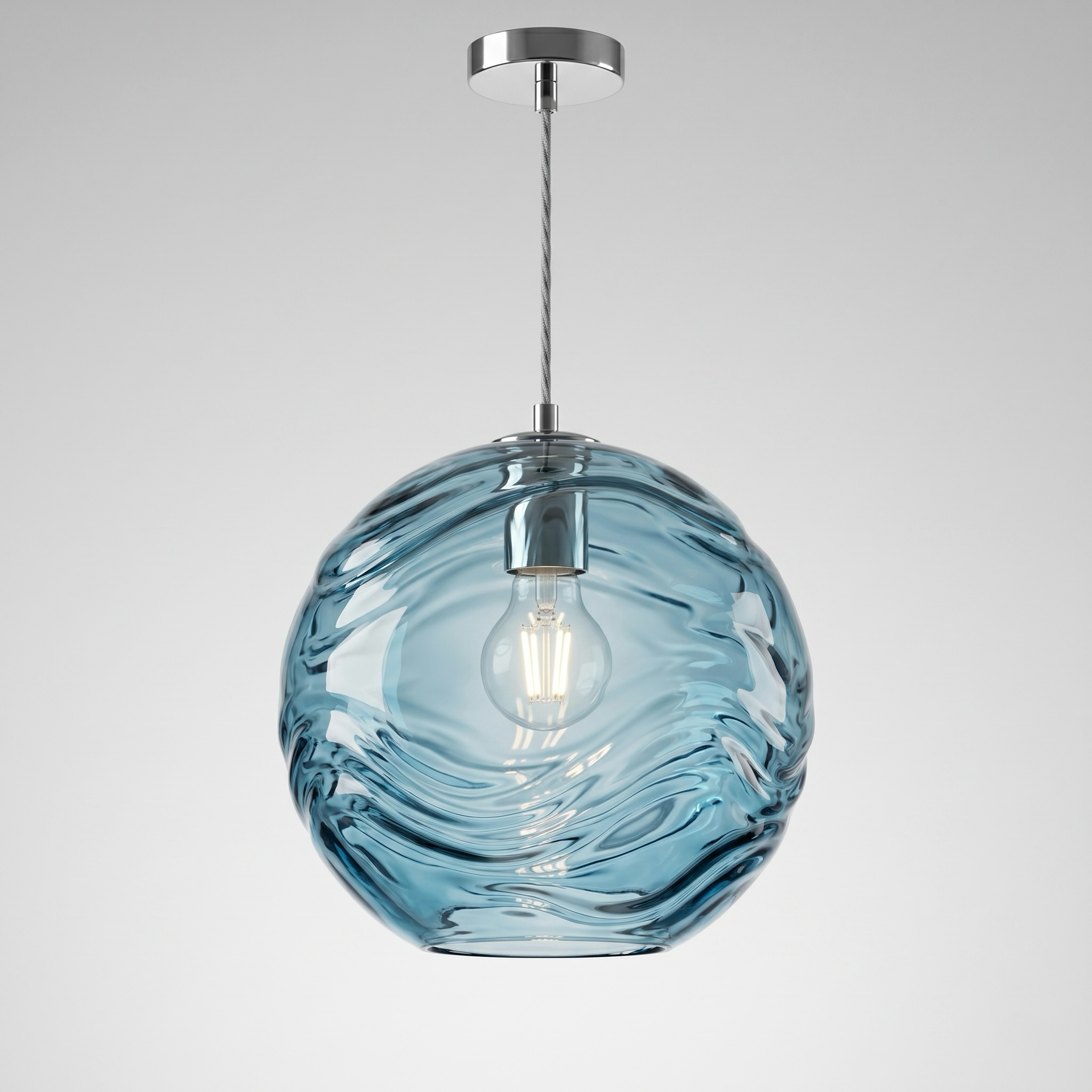 Ocean Wave-pendel i glas