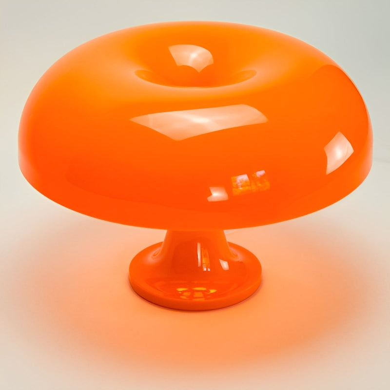 Retro Bordlampe Med Svampeform Og Justerbar LED-Belysning