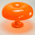 Retro Bordlampe Med Svampeform Og Justerbar LED-Belysning