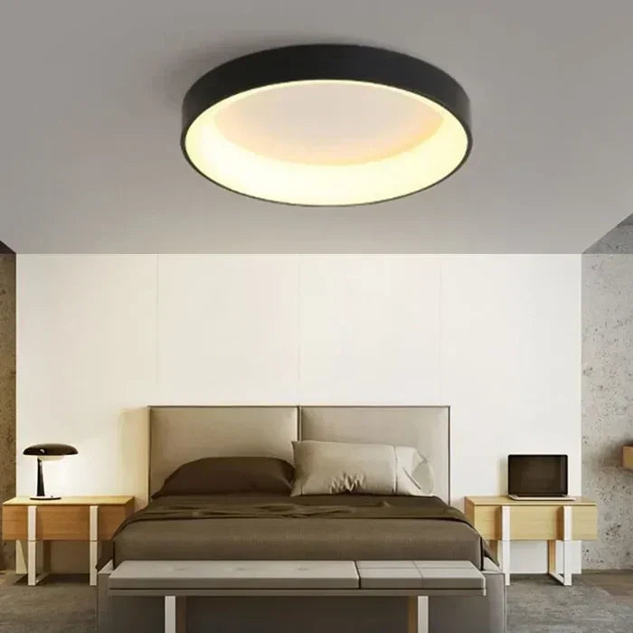 Skandinavisk LED-Loftlampe med Minimalistisk Design