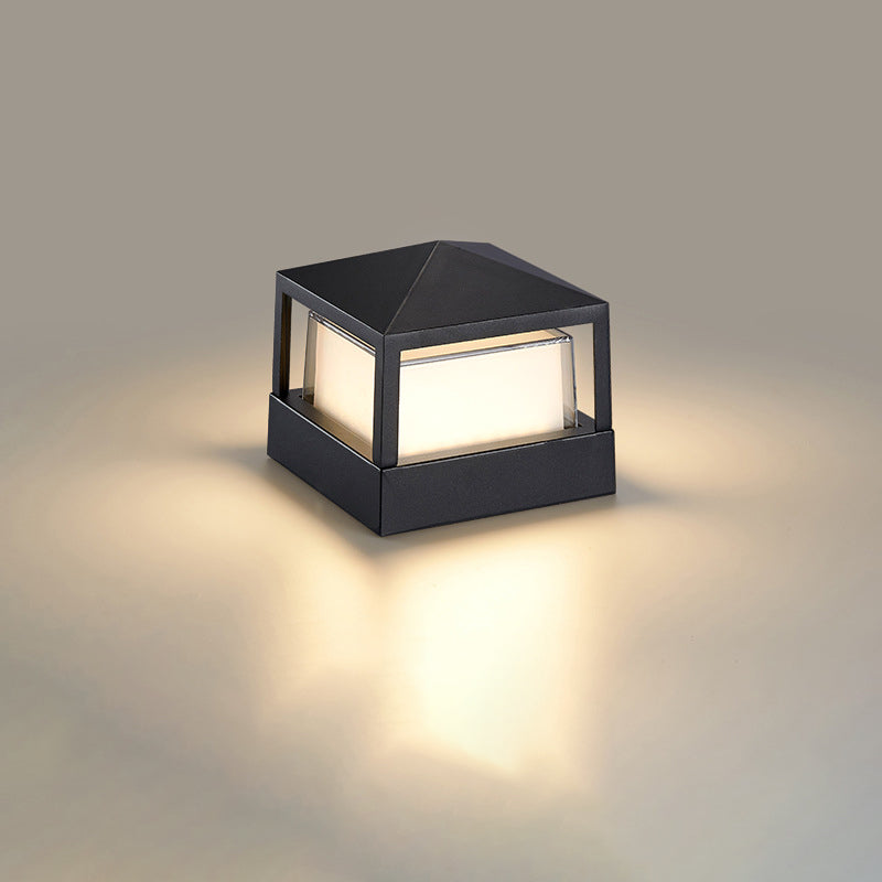 Moderne Udendørs LED Havelampe i Aluminium med Valgbart Design