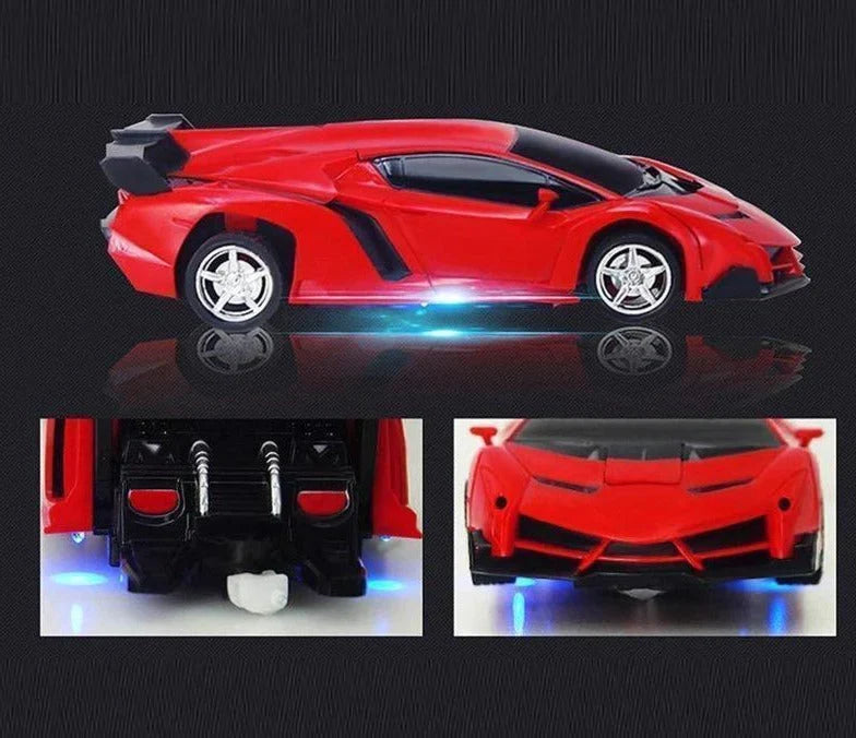Rc Transformerbil Med Robotfunktion Og Daglig Interaktiv Leg