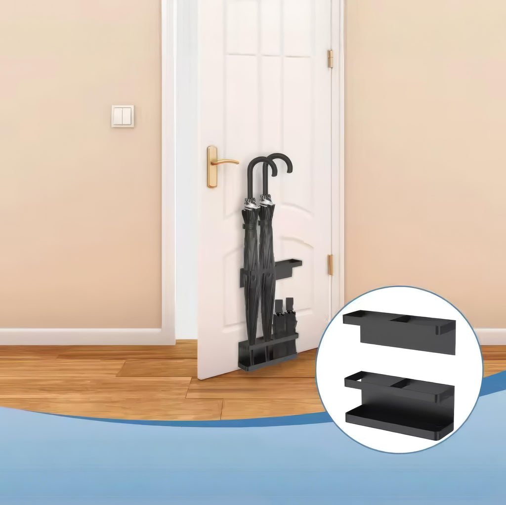 Paraplyholder Justerbar Med Drypbakke Og Minimalistisk Design Til Entré