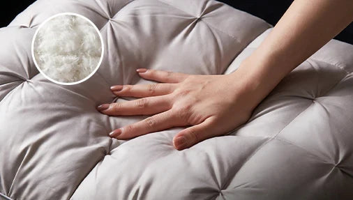 Ergonomisk Nakkepude med Cool‑Touch Overflade og Formbevarende Struktur