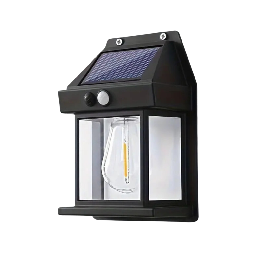 Solcellelampe med Svensk Design og Automatisk Sensorstyring