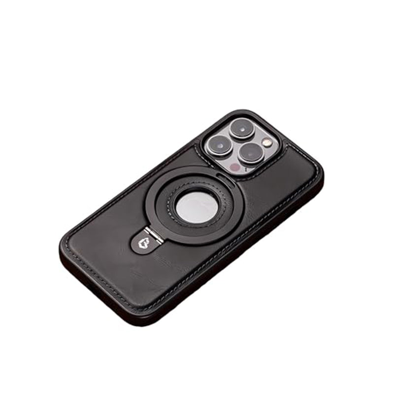 iPhone-cover med magnetisk stander og beskyttende kanter