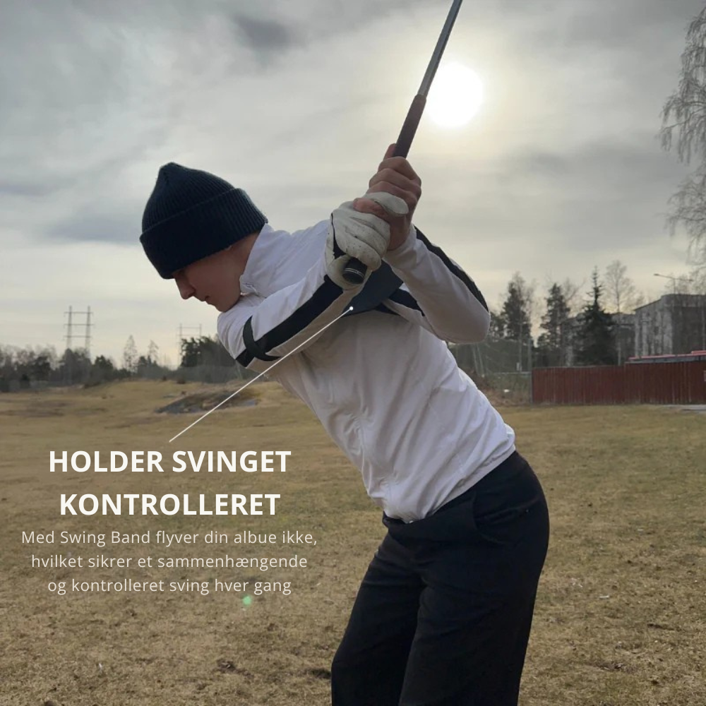 Elastisk Golfsving-Træningsbånd til Bedre Armkontrol