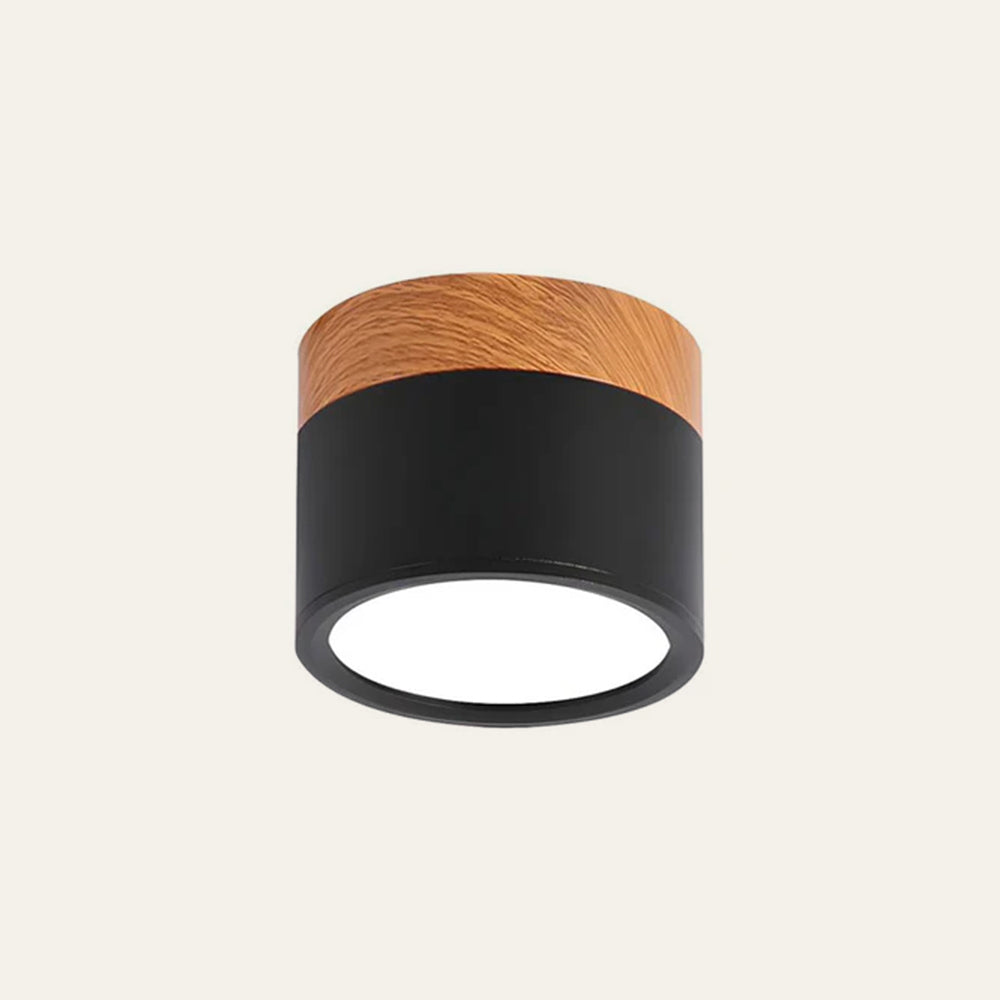 Lille Cylindrisk LED Loftlys Til Overflademontering Med Kompakt Design