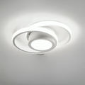 Loftlampe Moderne To Ringe Indendørs Belysning