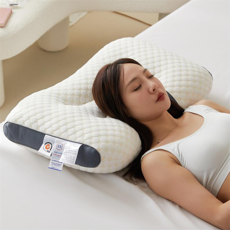 Ortopedisk Memoryfoam‑Pude med Ergonomisk Støtte for Rolig og Afslappende Nattesøvn