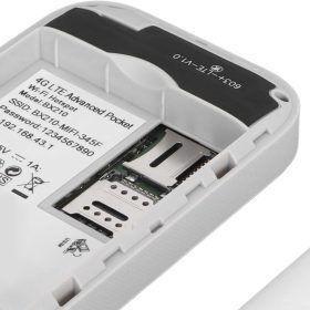 Bærbar Wifi Router Med Stabil Forbindelse Og Kompakt Design Til Mobil Brug I Hele Europa