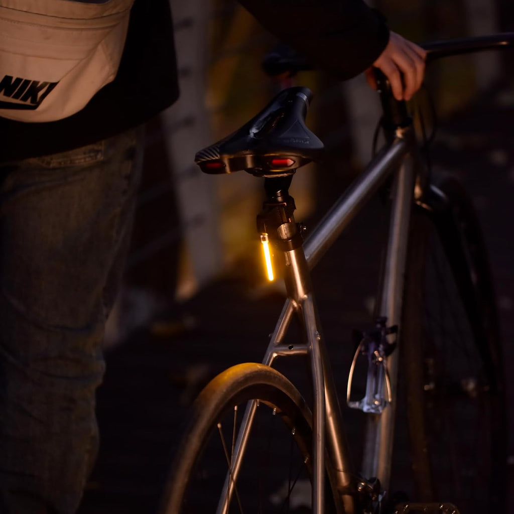 LED Cykellygte Med Kraftig Belysning Og Vejrbestandigt Design
