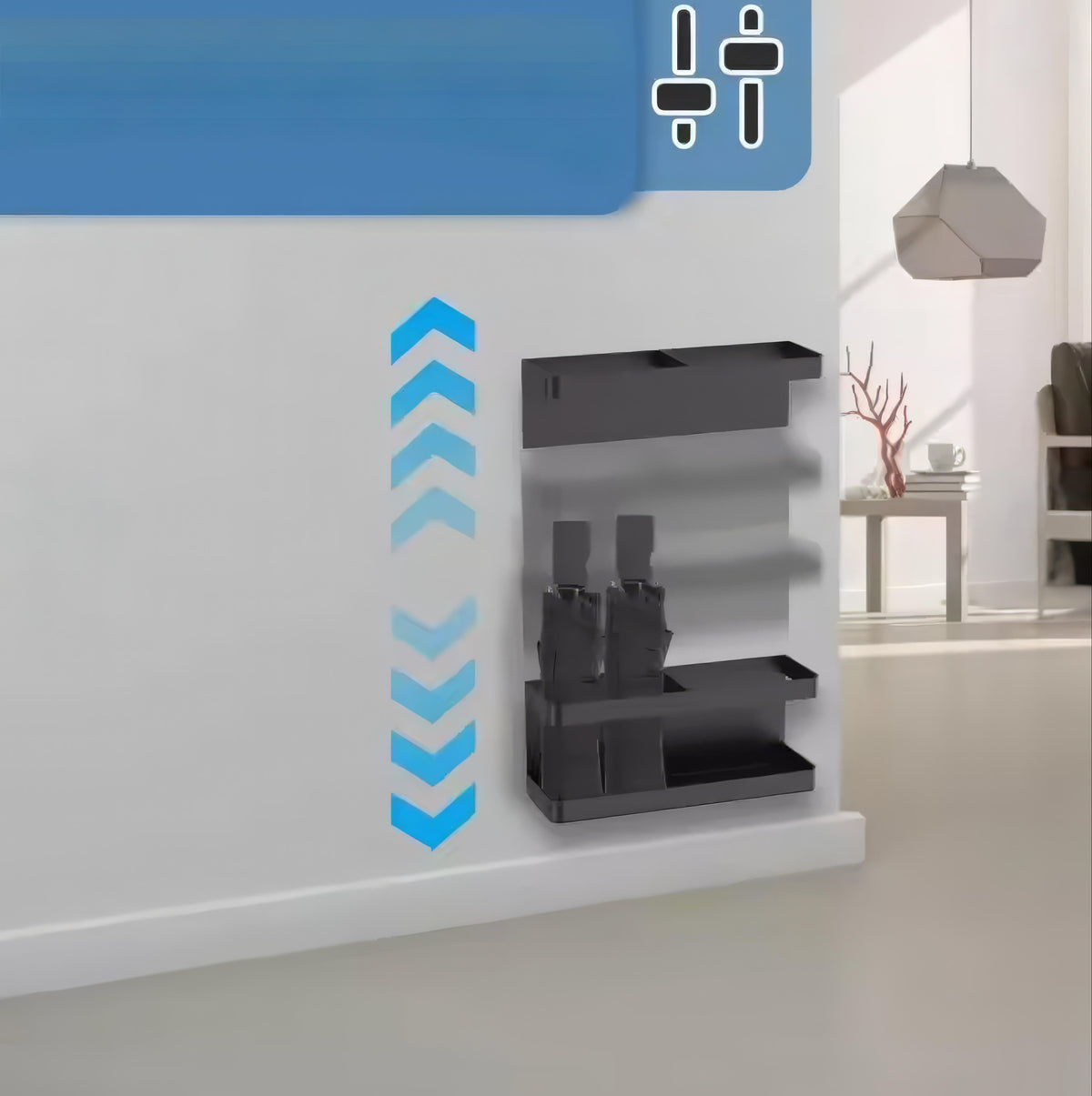 Paraplyholder Justerbar Med Drypbakke Og Minimalistisk Design Til Entré