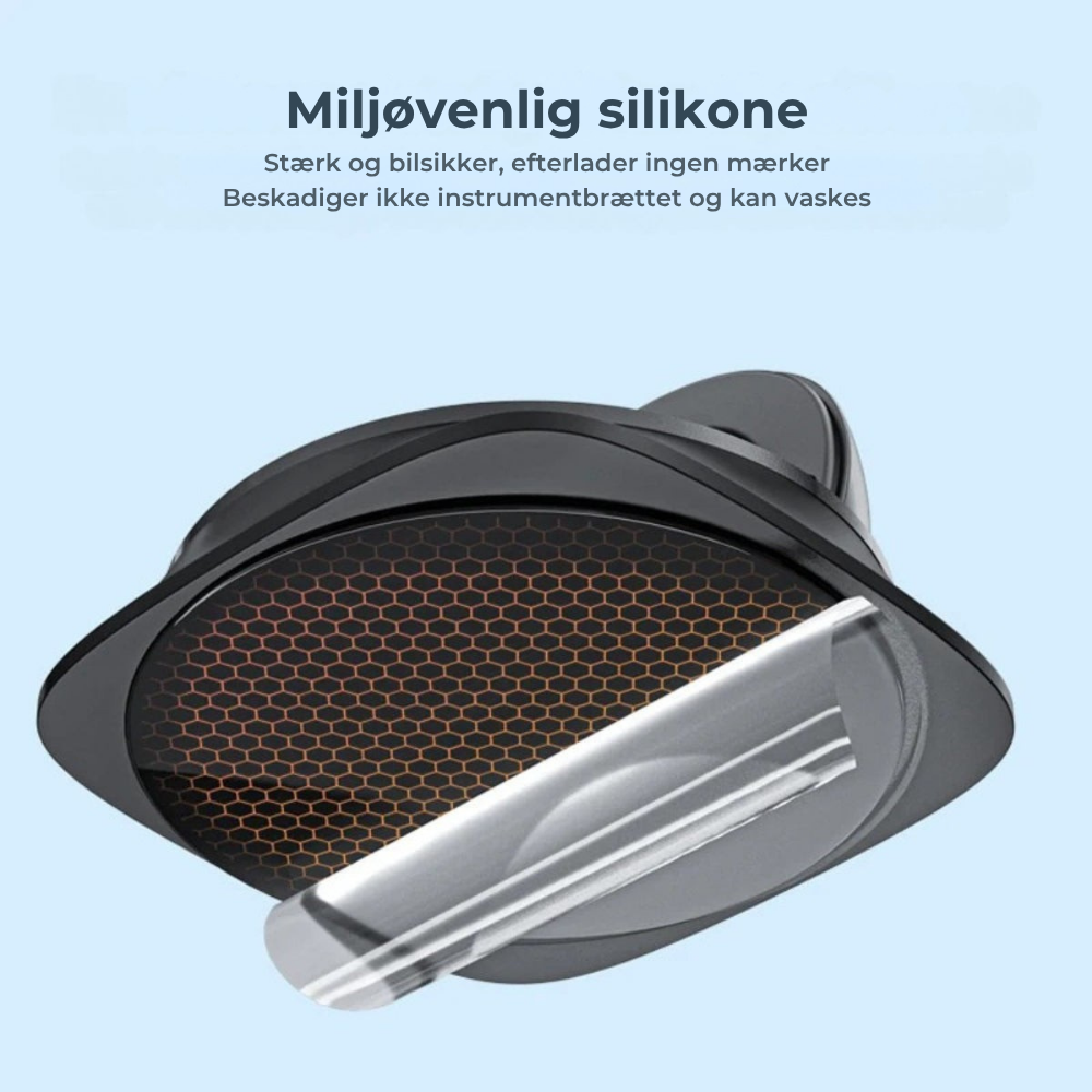 360° Justerbar Mobilholder med Fjederlås til Bil