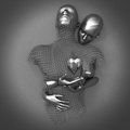 Romantisk Vægkunst med Metallisk 3D-Effekt