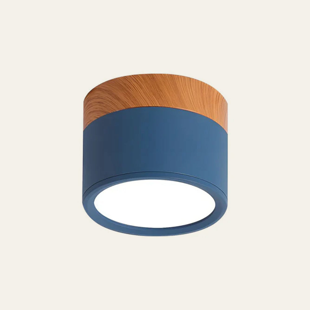 Lille Cylindrisk LED Loftlys Til Overflademontering Med Kompakt Design