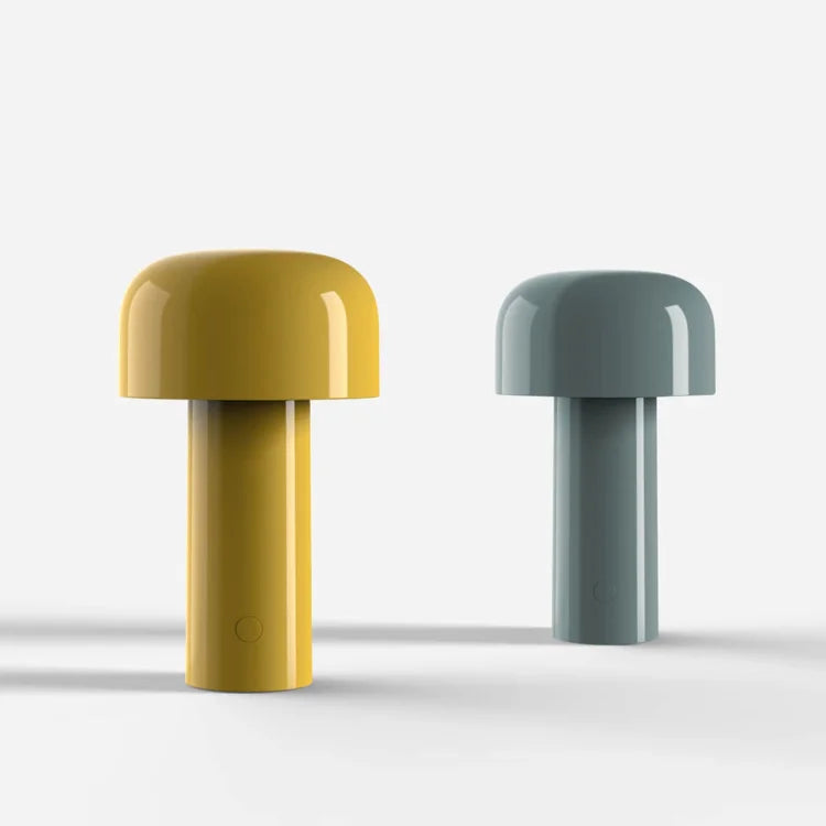 Bærbar Bordlampe i Moderne Design med Blødt LED‑Lys