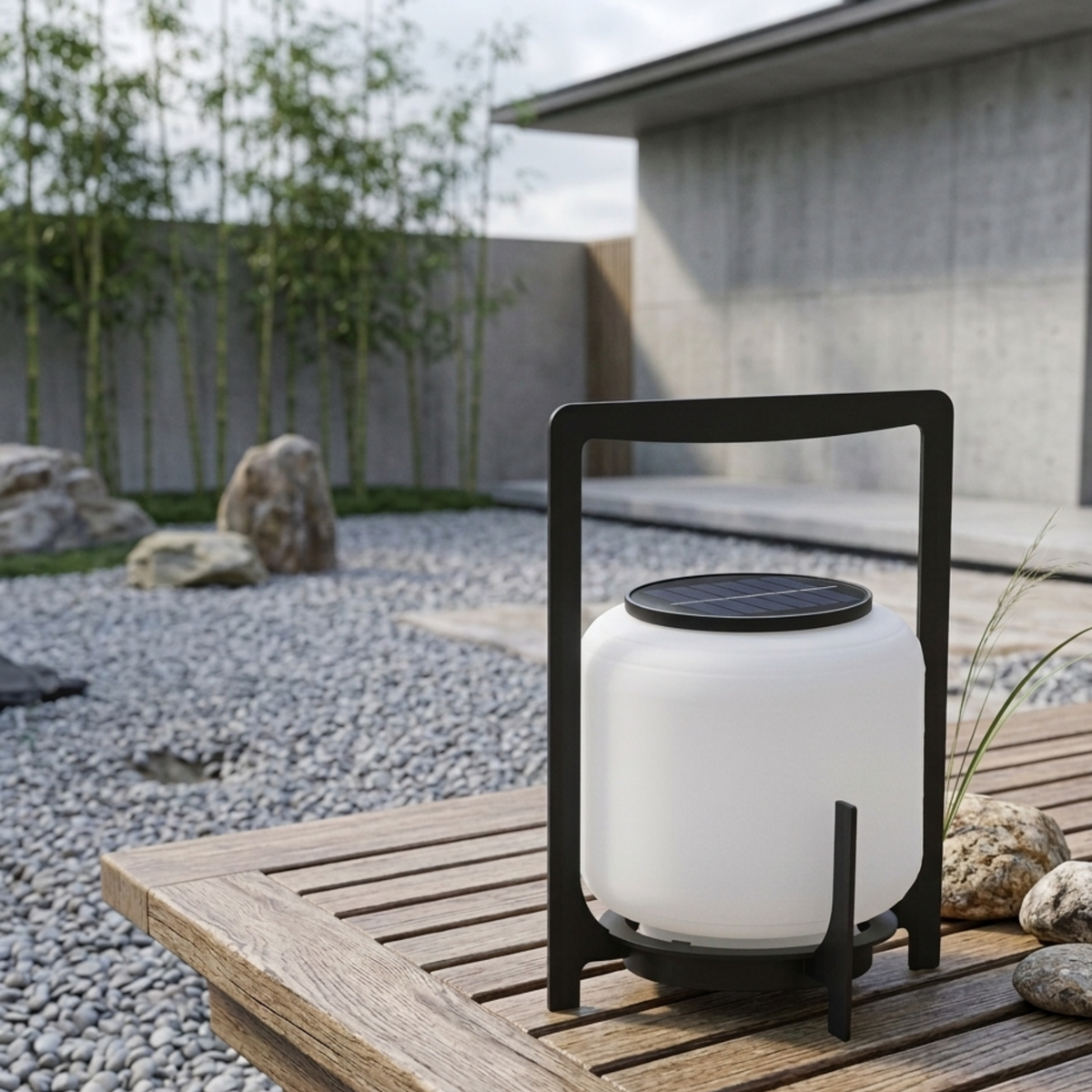 Solar Udendørs Lampe med Fleksibel Placering og Let Konstruktion
