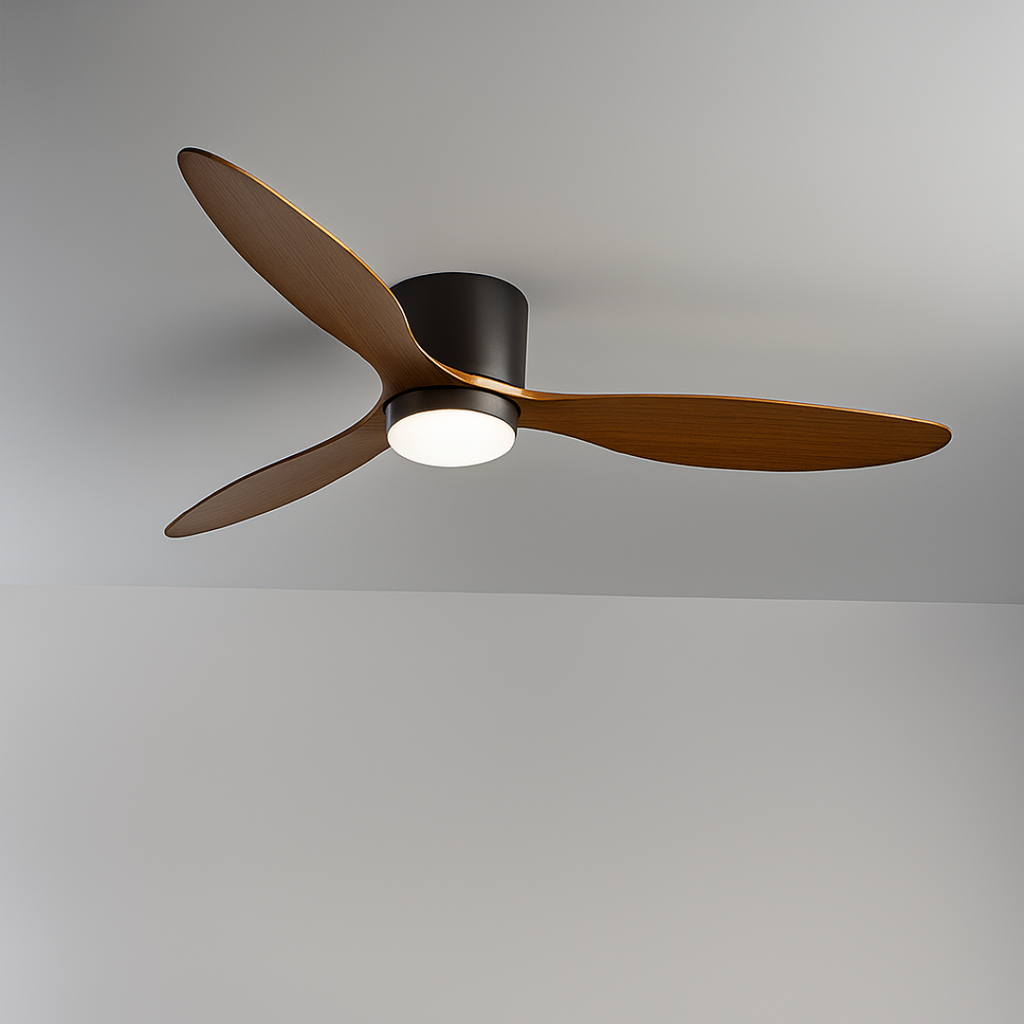 Loftventilator med LED-Lys og Fjernbetjening