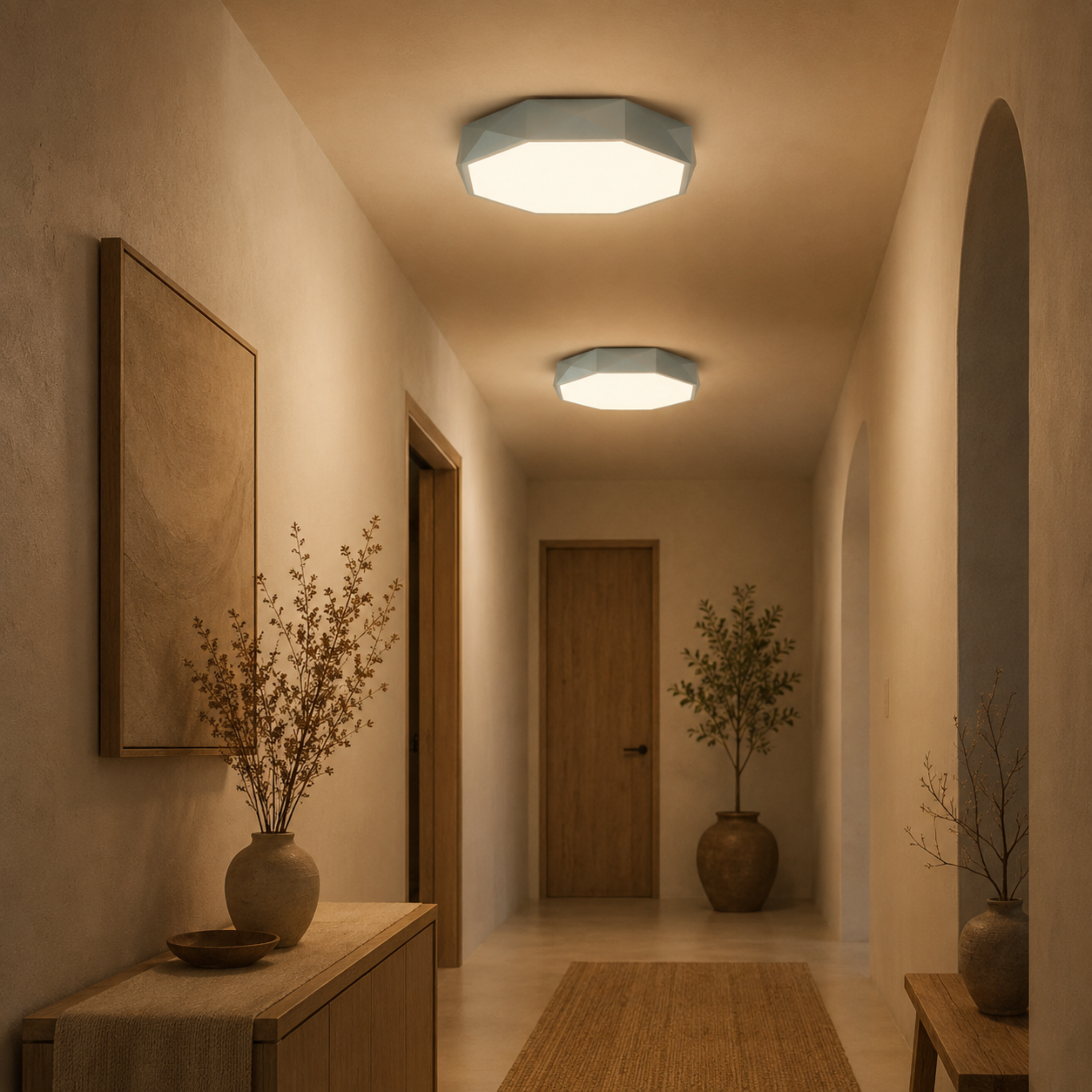 Moderne Abstrakt Skandinavisk LED Loftlampe