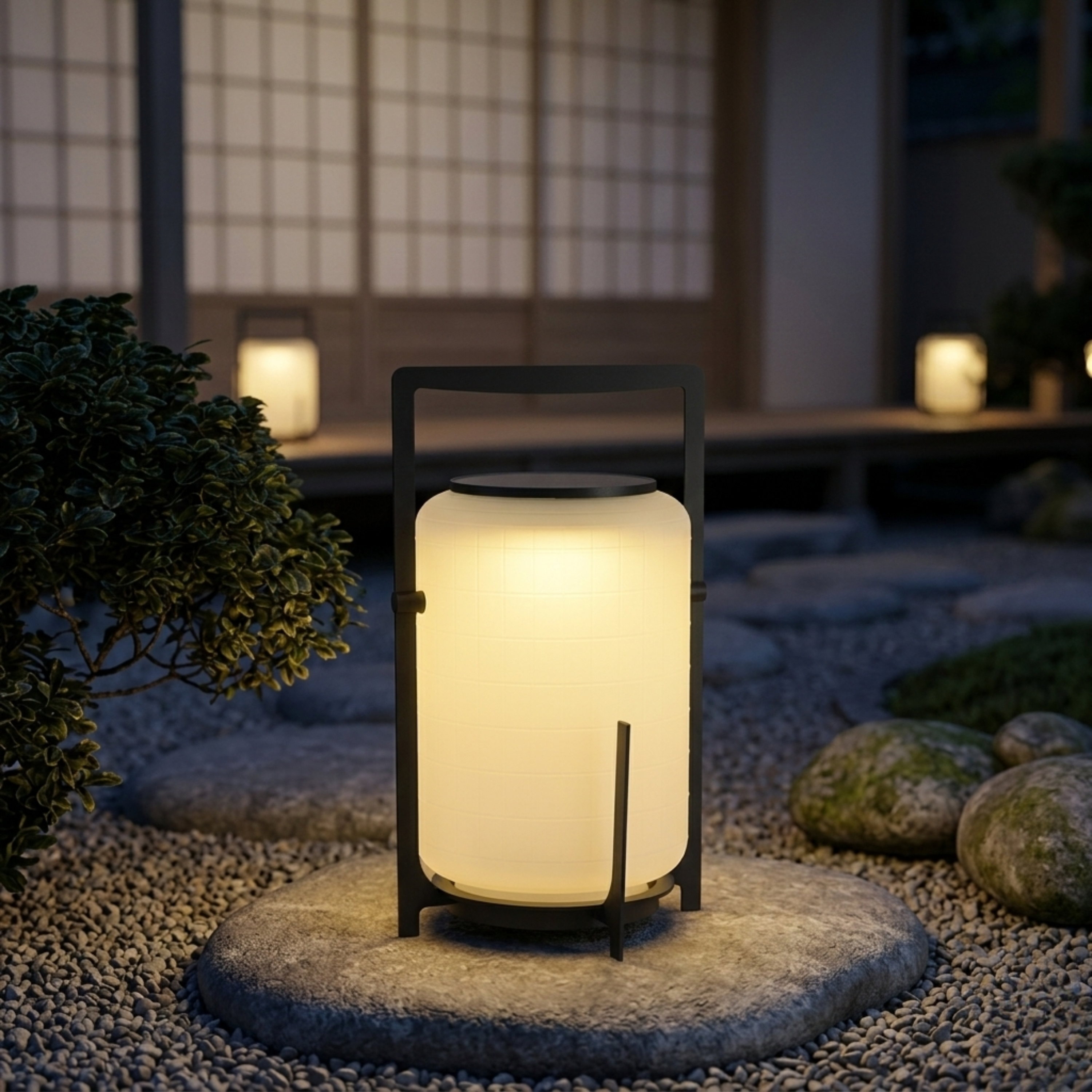 Solar Udendørs Lampe med Fleksibel Placering og Let Konstruktion