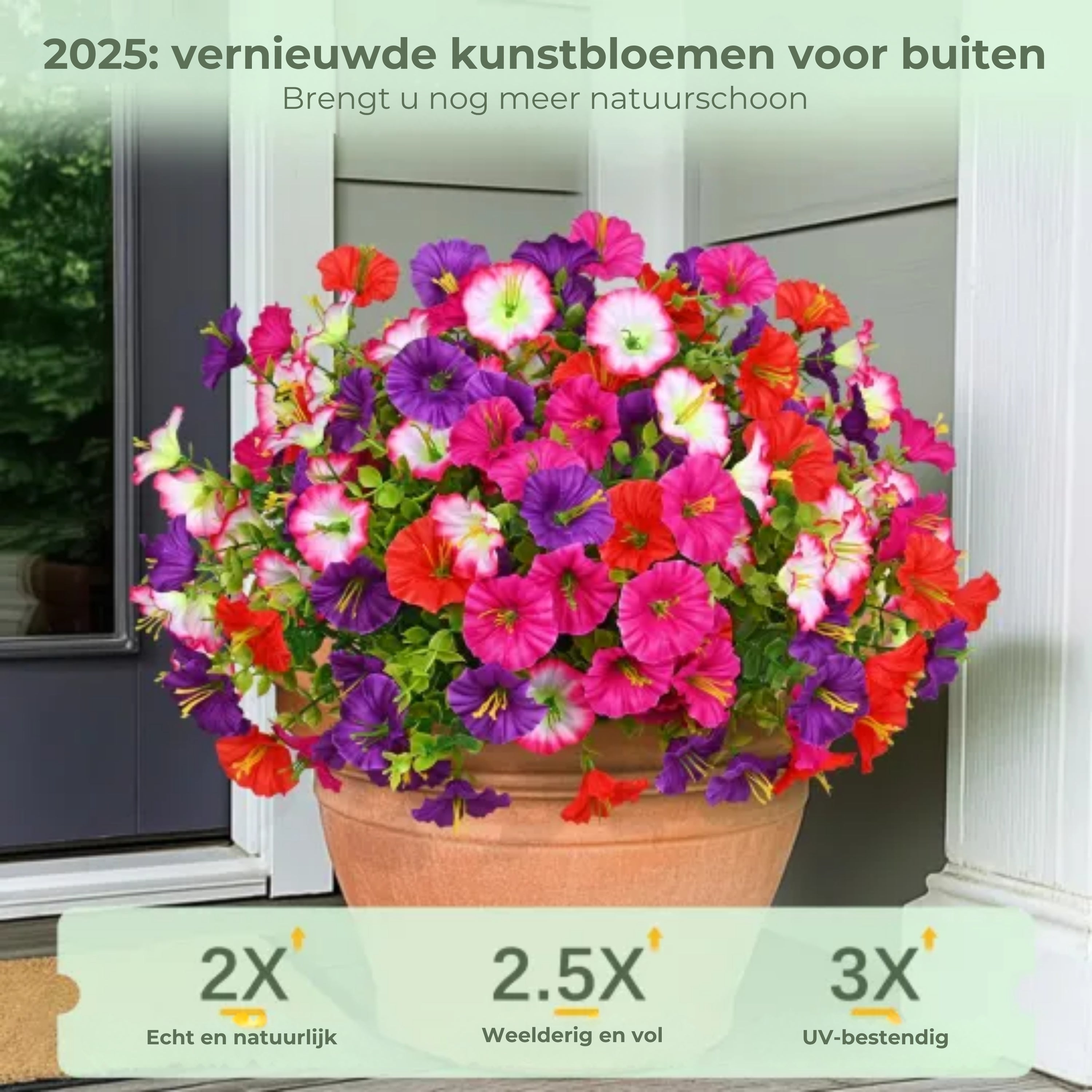 Kunstblomst med Naturtro Udtryk og UV‑bestandig Langtidsholdbarhed