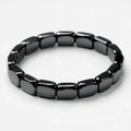 Justerbart Hæmatit-Armbånd med Minimalistisk Design