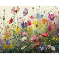 Malekunst Blomster Lærred Afslappet Kreativ Vægdekor
